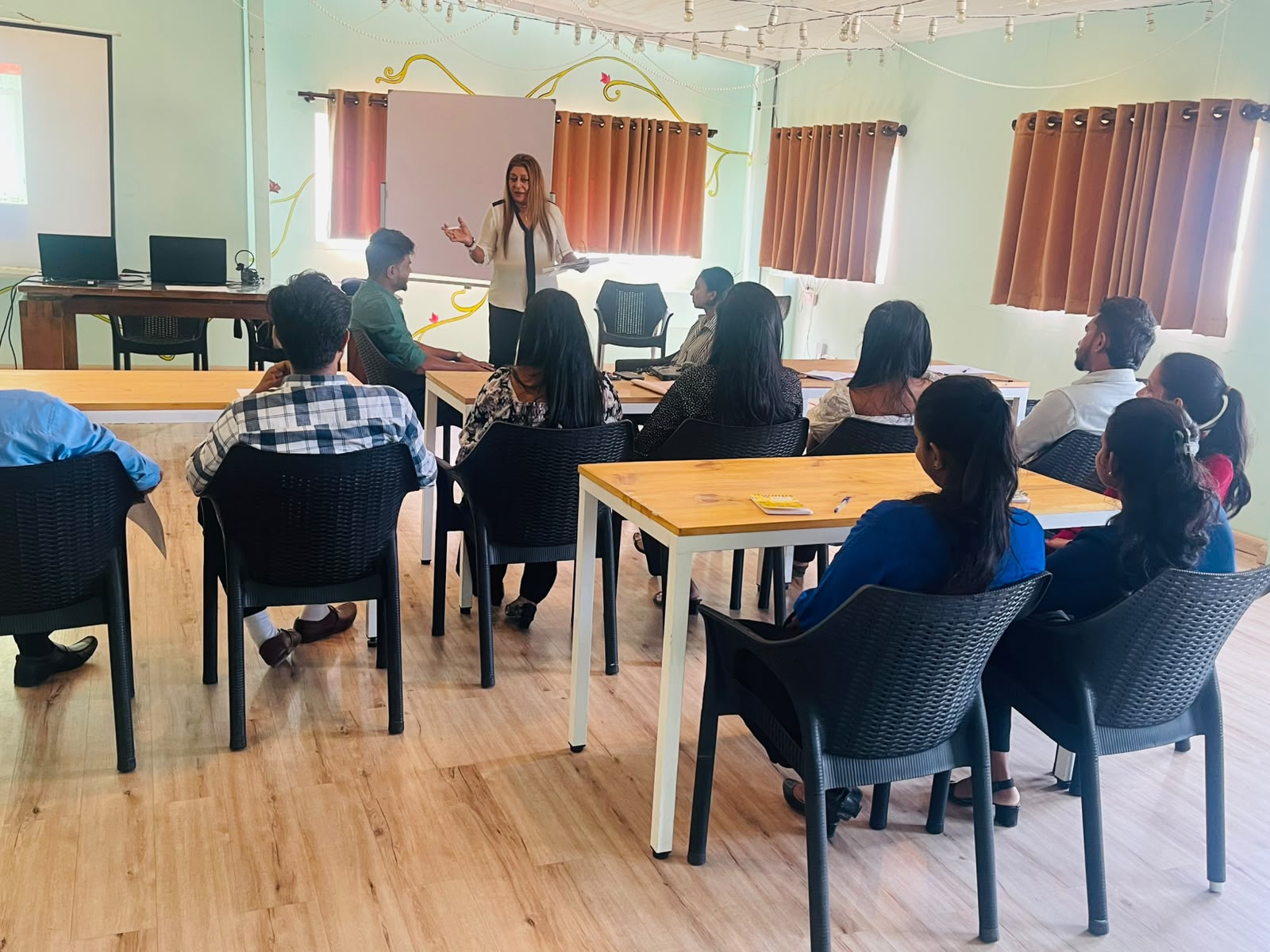 Geo Ventures hosting a corporate training session for a team